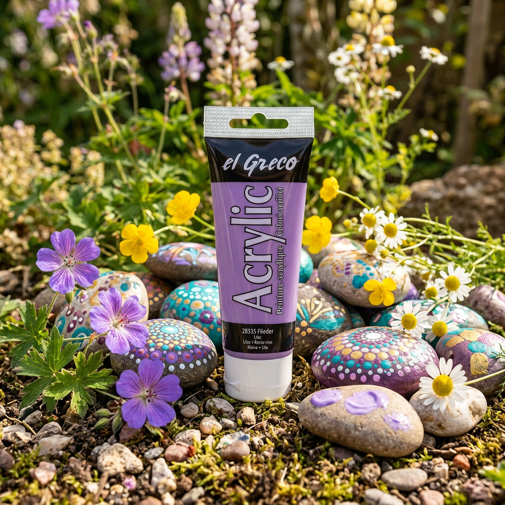 Akrylová barva EL GRECO 75 ml LILA