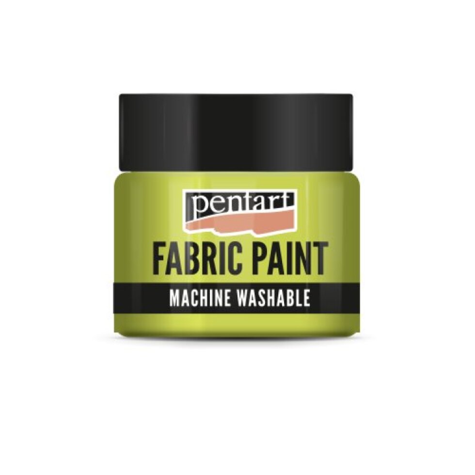Barva na textil PENTART 30 ml SVÍTÍCÍ VE TMĚ ŽLUTÁ