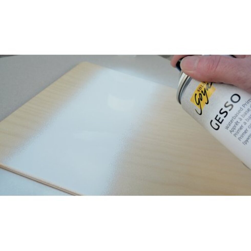 Šeps ve spreji SOLO GOYA Gesso 400 ml BÍLÁ