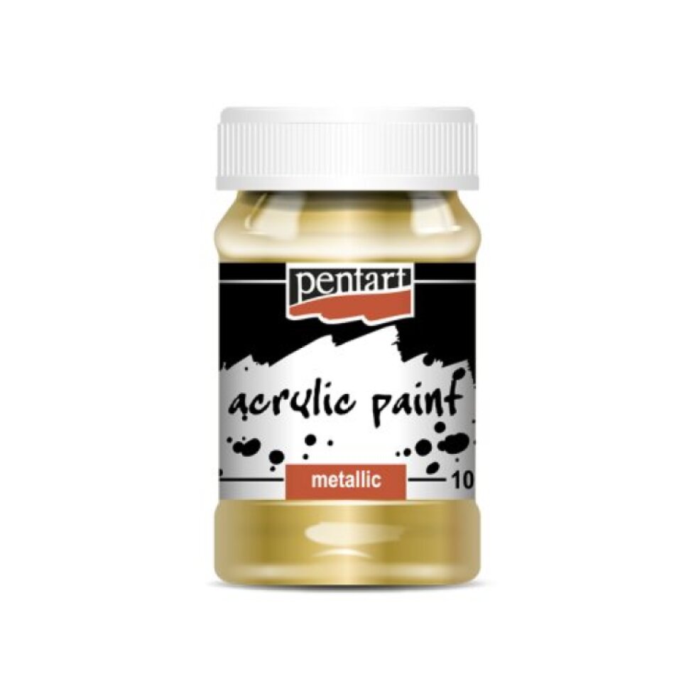 Akrylová barva metalická PENTART 100 ml