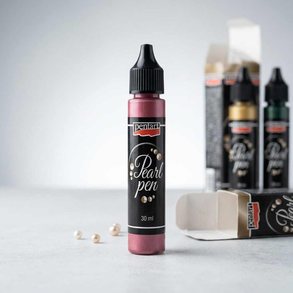 Tekutá perla PENTART 30 ml MAKOVÁ ČERVENÁ
