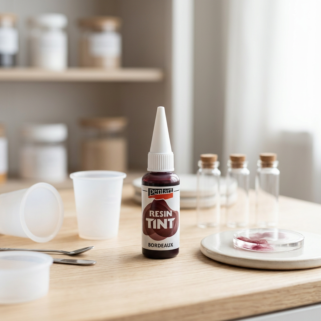 Barva do pryskyřice krycí PENTART 20 ml BORDÓ