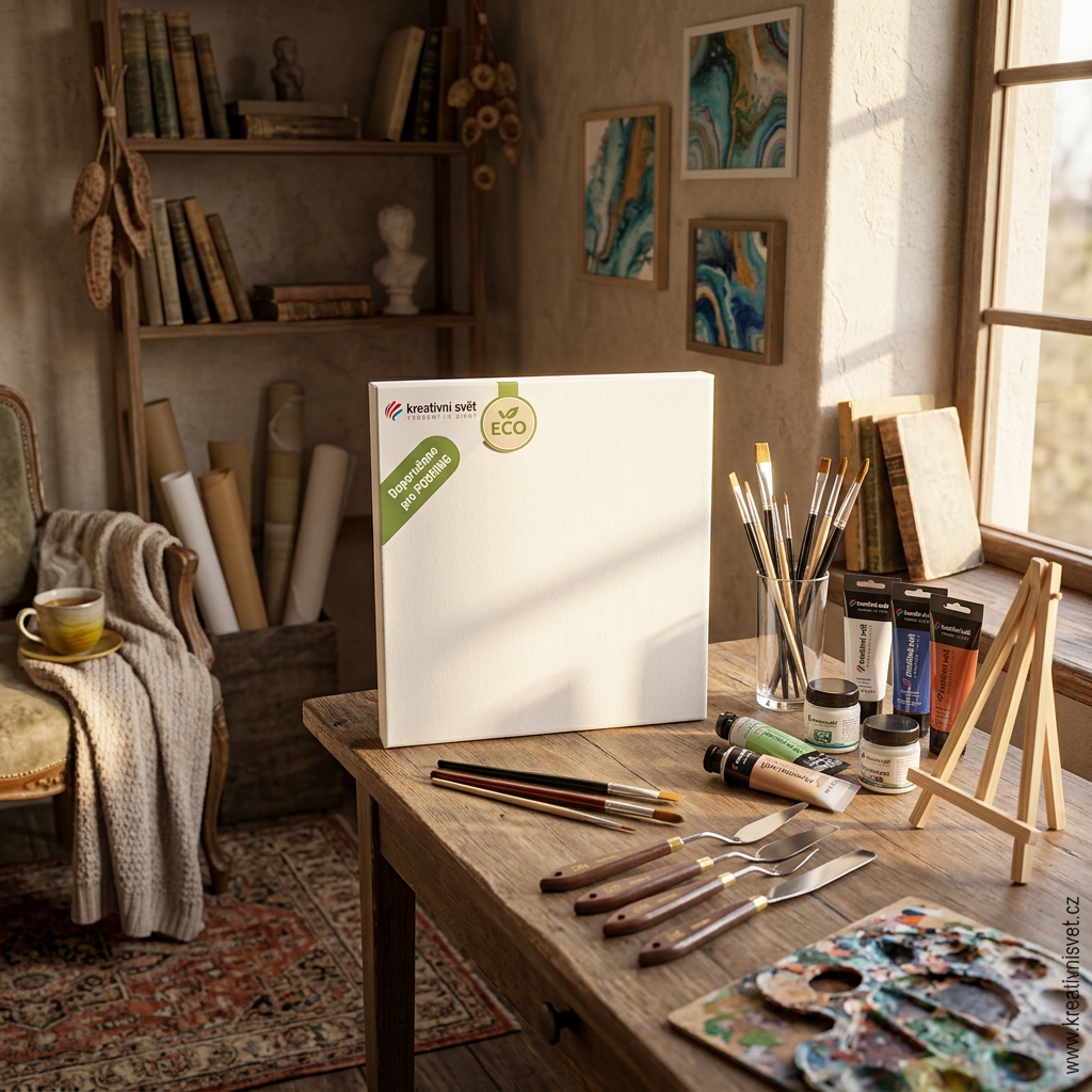 Malířské plátno ECO KREATIVNÍ SVĚT 70 x 100 cm