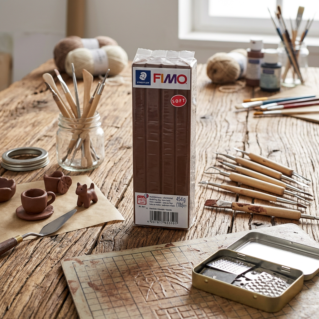 FIMO soft 454 g ČOKOLÁDOVÁ