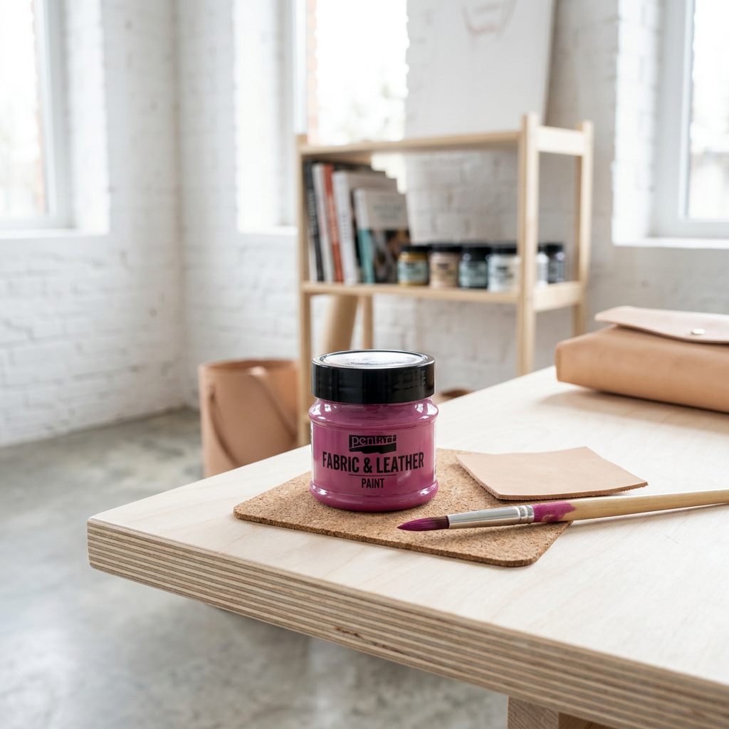 Barva na kůži a textil PENTART 50 ml MAGENTA