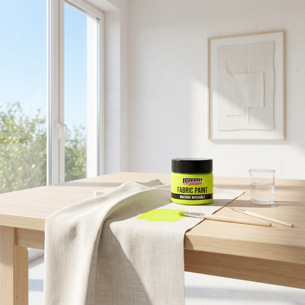 Barva na textil PENTART 30 ml NEON ZELENÁ