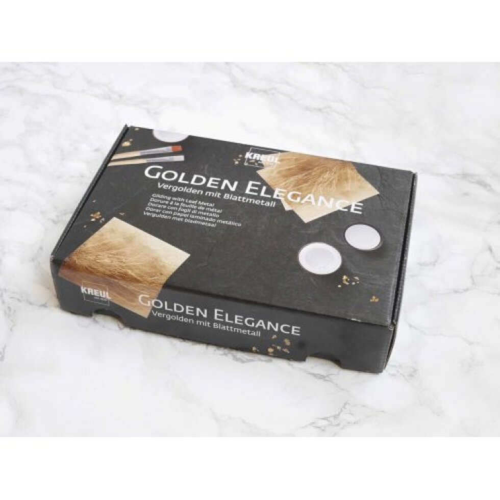 Sada GOLDEN ELEGANCE KREUL zlacení s metalickými plátky