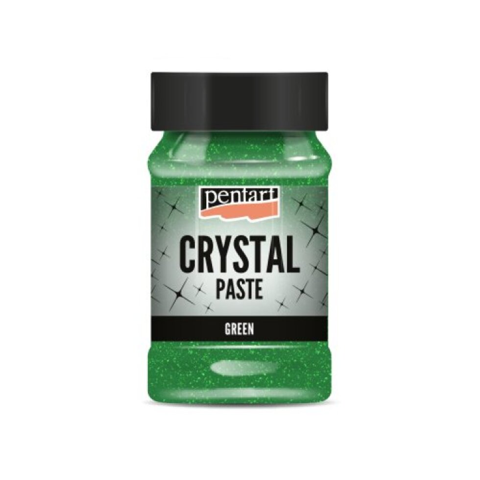 Křišťálová pasta PENTART 100 ml ZELENÁ