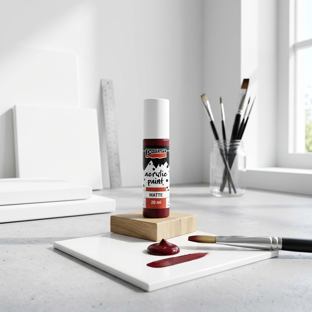 Akrylová barva matná PENTART 20 ml BORDÓ