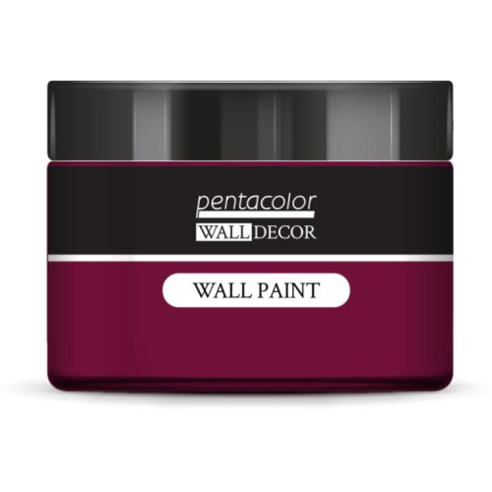 Barva na zeď WALL DECOR 150 ml ZÁŘIVÁ ČERVENÁ