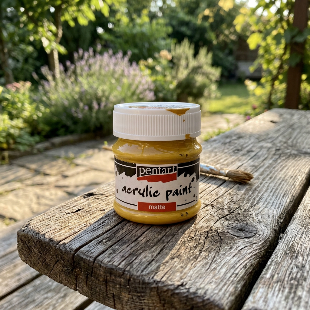Akrylová barva matná PENTART 50 ml OKROVÁ