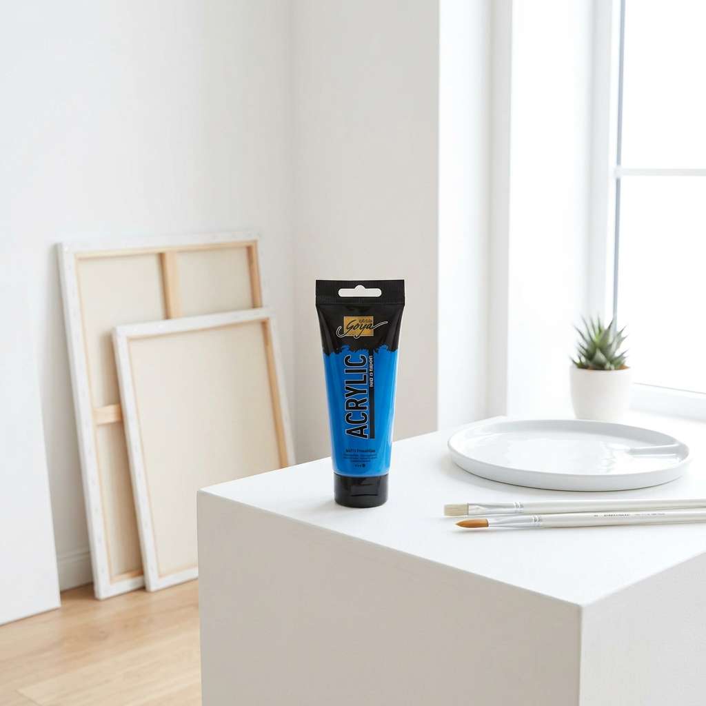 Akrylová barva SOLO GOYA 100 ml PRIMÁRNÍ MODRÁ