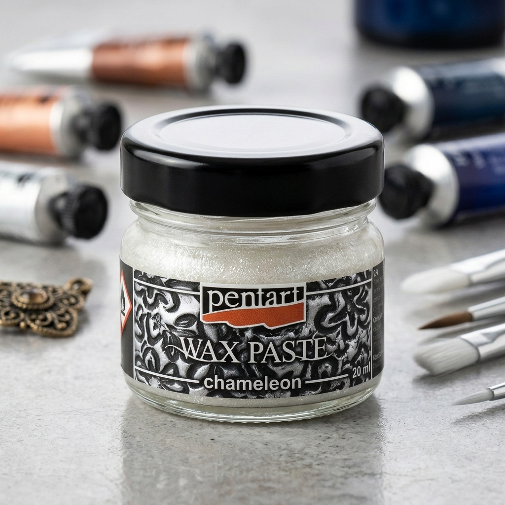 Vosková pasta Chameleon PENTART 20 ml STŘÍBRNÁ