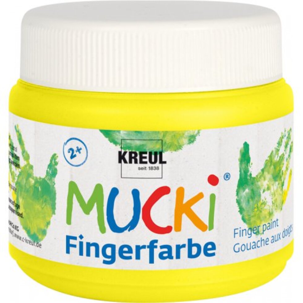 Sada Prstové barvy MUCKI 4 barvy