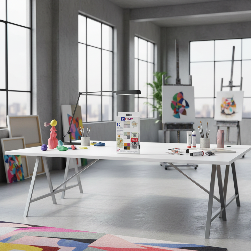 FIMO Efekt BOHO COLOR sada 12 barev 25 g + PROMO PRSTENY