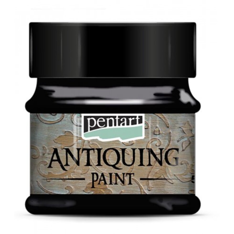 Antikovací barva PENTART 50 ml ČERNÁ