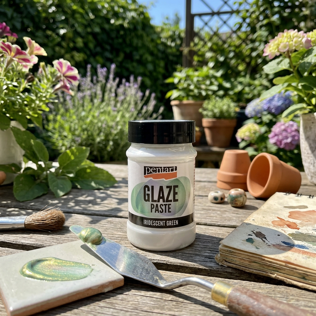 Glazovací pasta PENTART 100 ml DUHOVÁ ZELENÁ