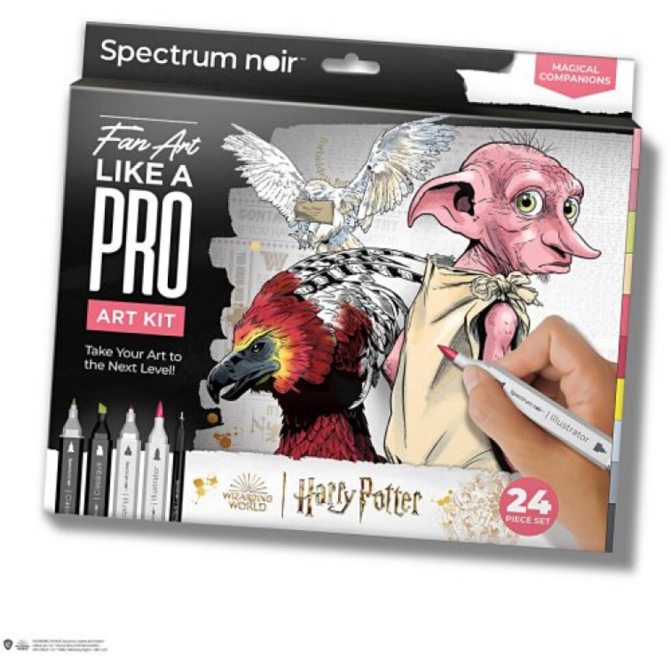 Sada Ilustrace HARRY POTTER KOUZELNÍ PŘÁTELÉ