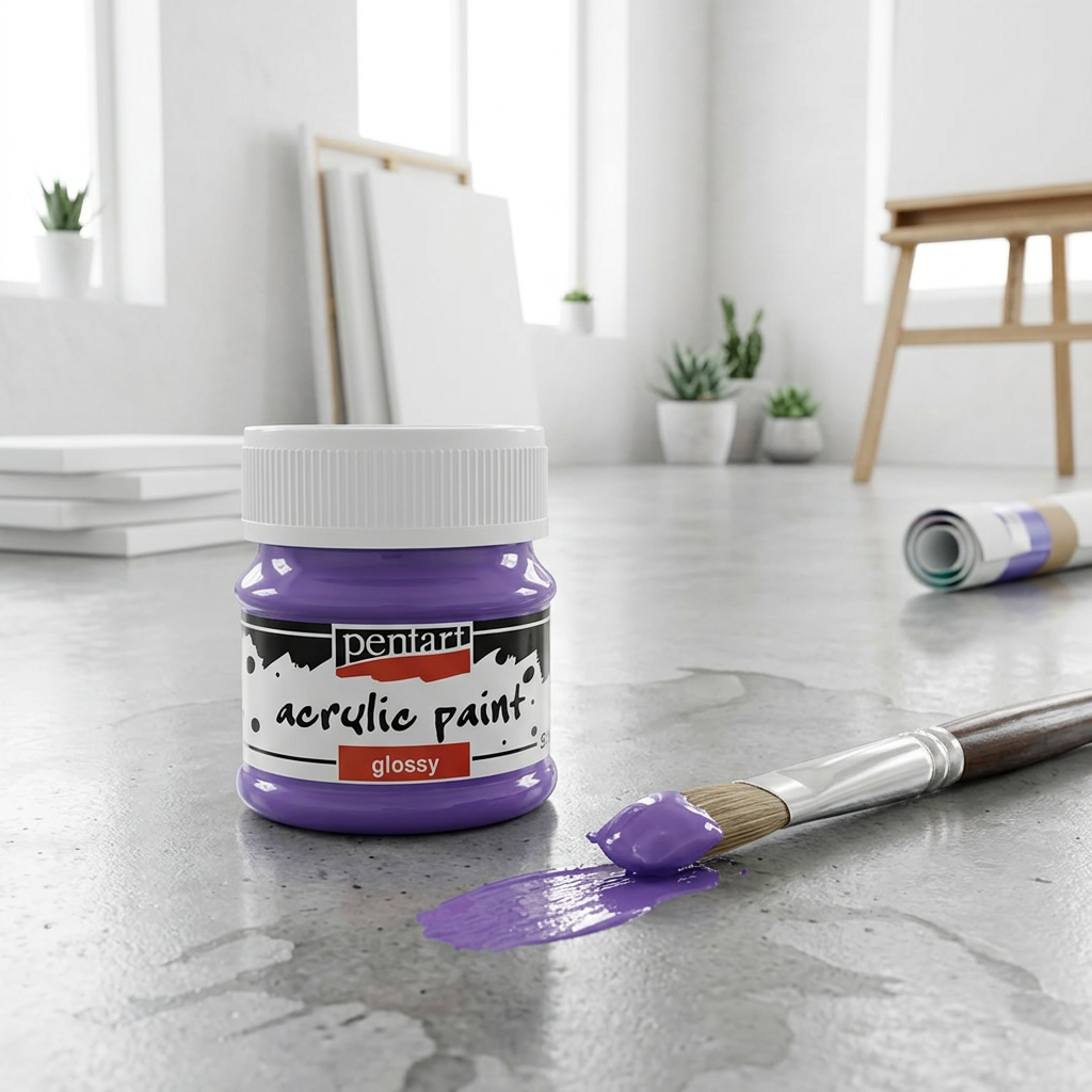 Akrylová barva lesklá PENTART 50 ml FIALOVÁ