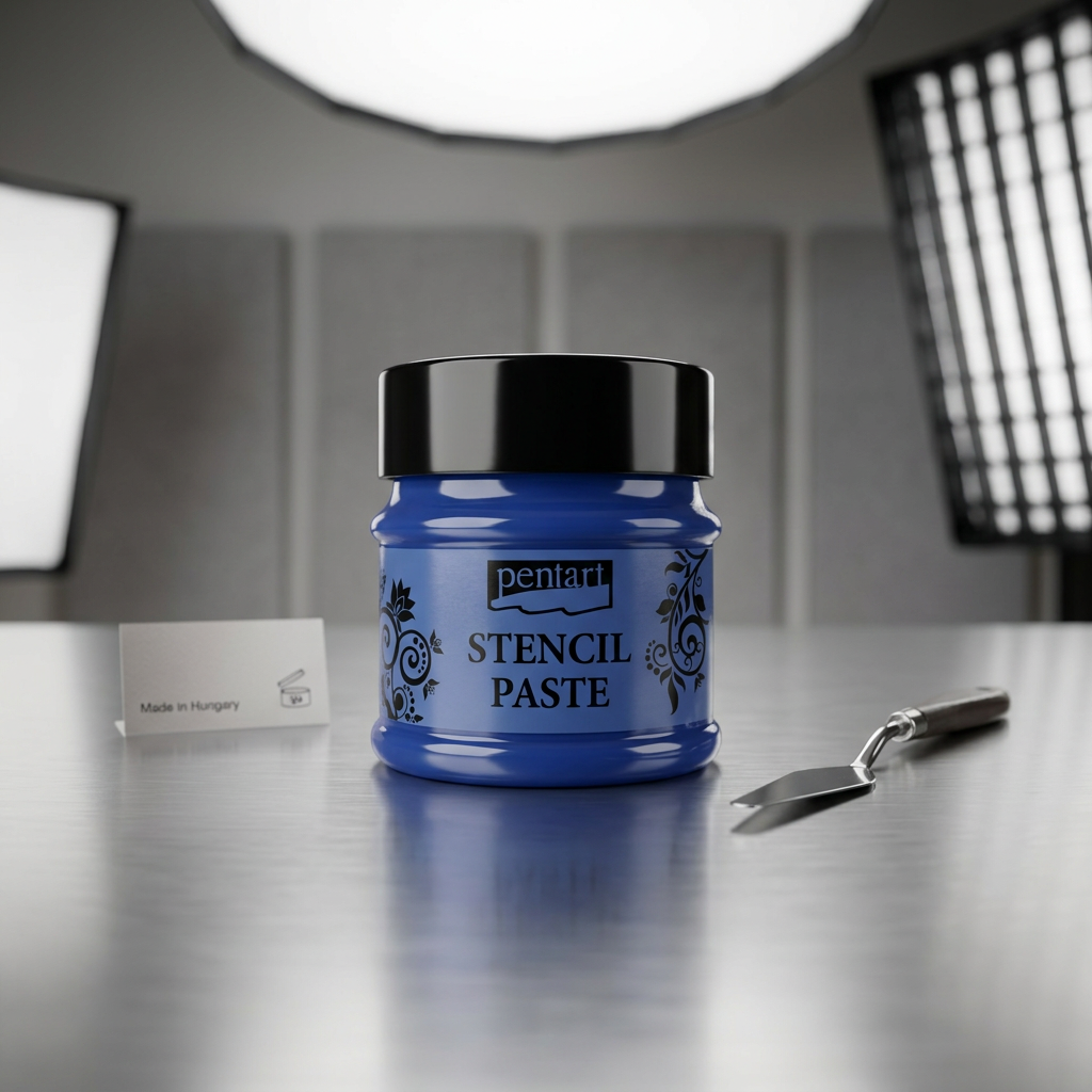 Šablonová pasta perleťová PENTART 50 ml ULTRAMARÍNOVÁ