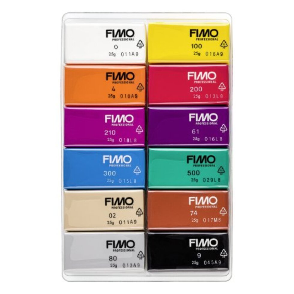 FIMO professional sada 12 barev 25 g BASIC