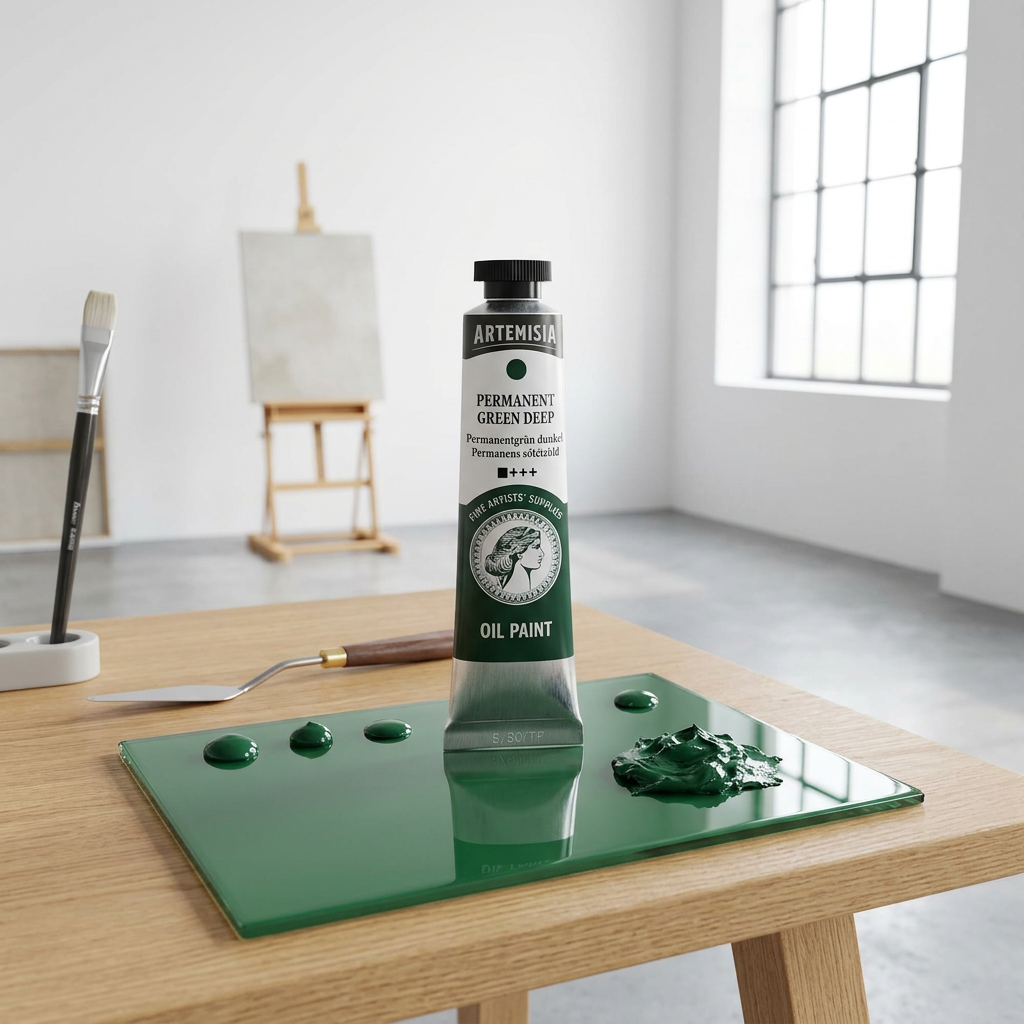Olejová barva ARTEMISIA 20 ml permanent zelená