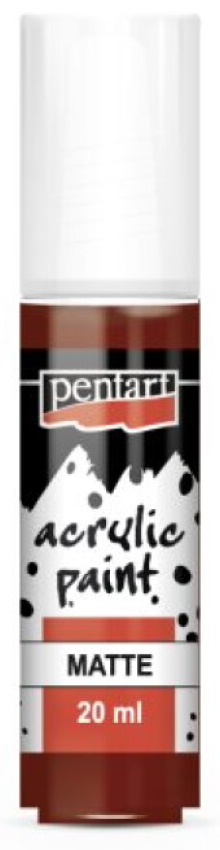 Akrylová barva matná PENTART 20 ml BORDÓ
