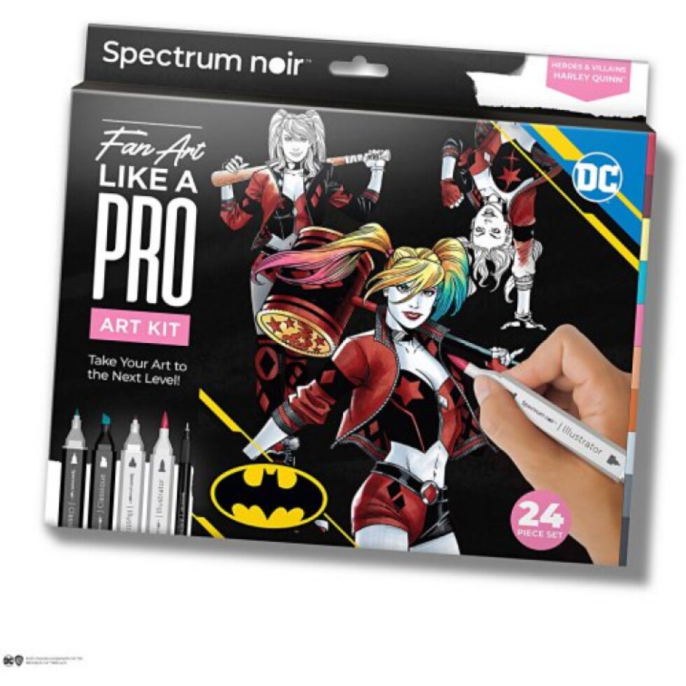 Sada Ilustrace HARLEY QUINN