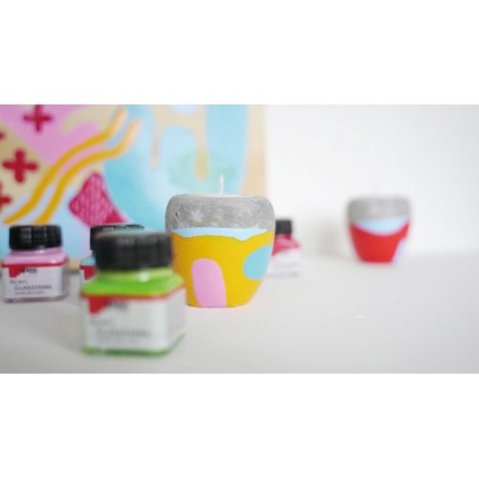 Sada Akrylová barva lesklá KREUL COLOR LIVING 6 x 20 ml
