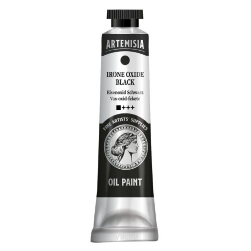 Olejová barva ARTEMISIA 20 ml irone oxide černá