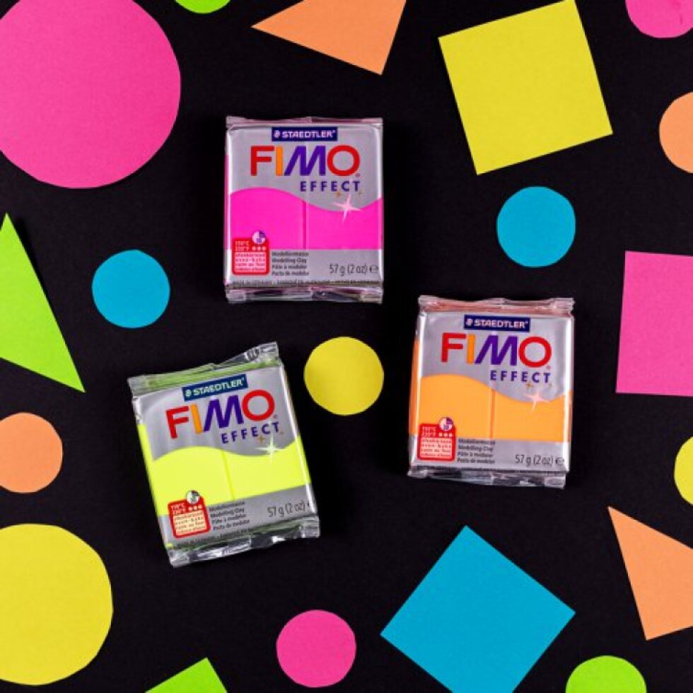FIMO NEON efekt 57g ORANŽOVÁ
