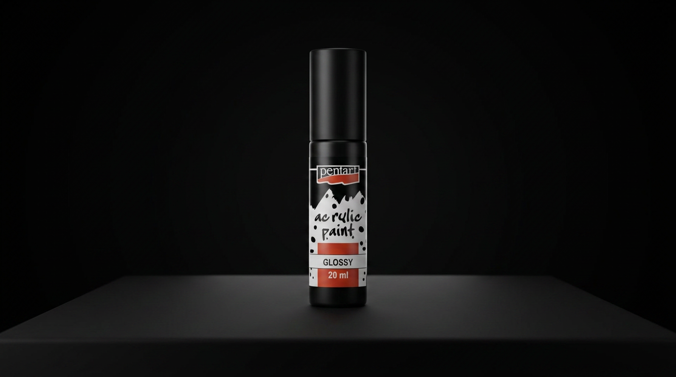 Akrylová barva lesklá PENTART 20 ml ČERNÁ