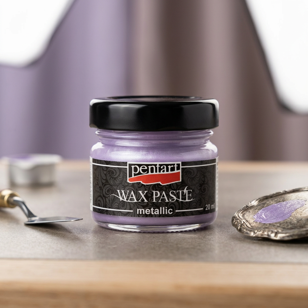 Vosková pasta metalická PENTART 20 ml RŮŽOVO ZLATÁ