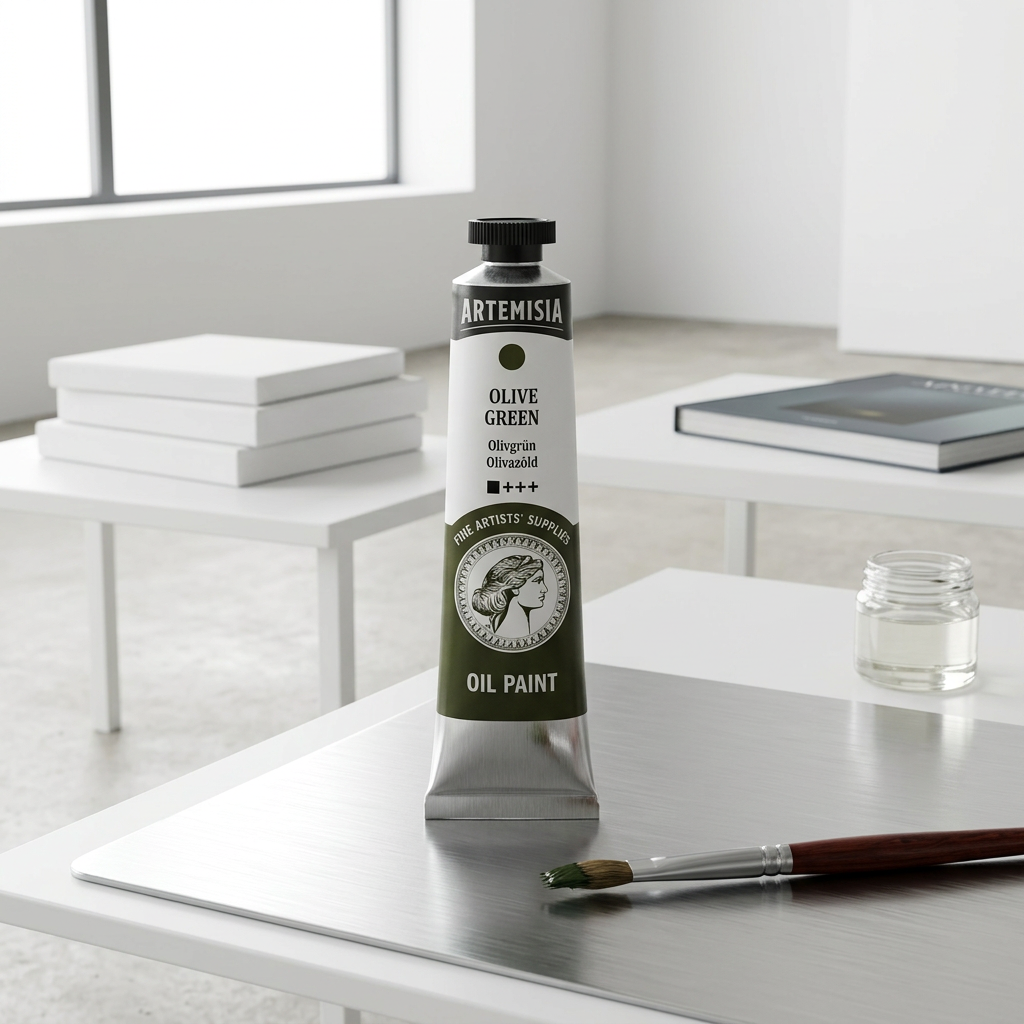 Olejová barva ARTEMISIA 20 ml olive zelená