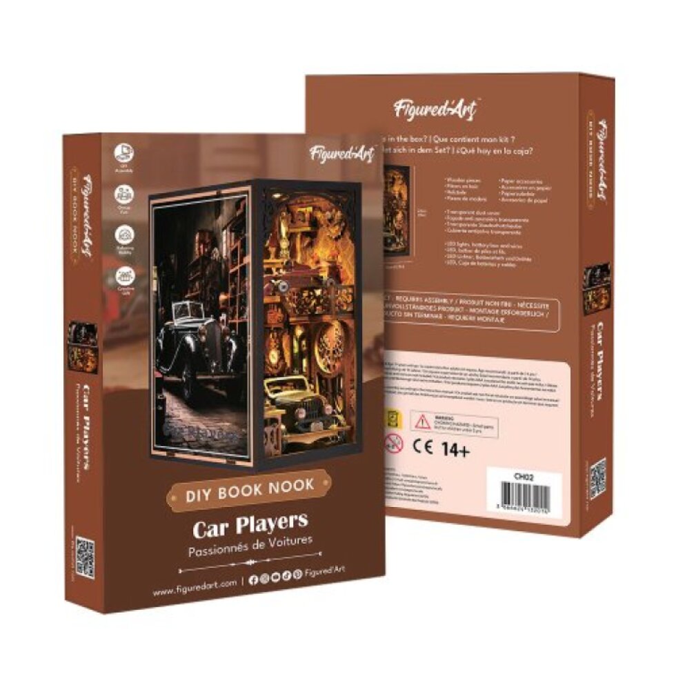 Book Nook sada - Milovníci automobilů