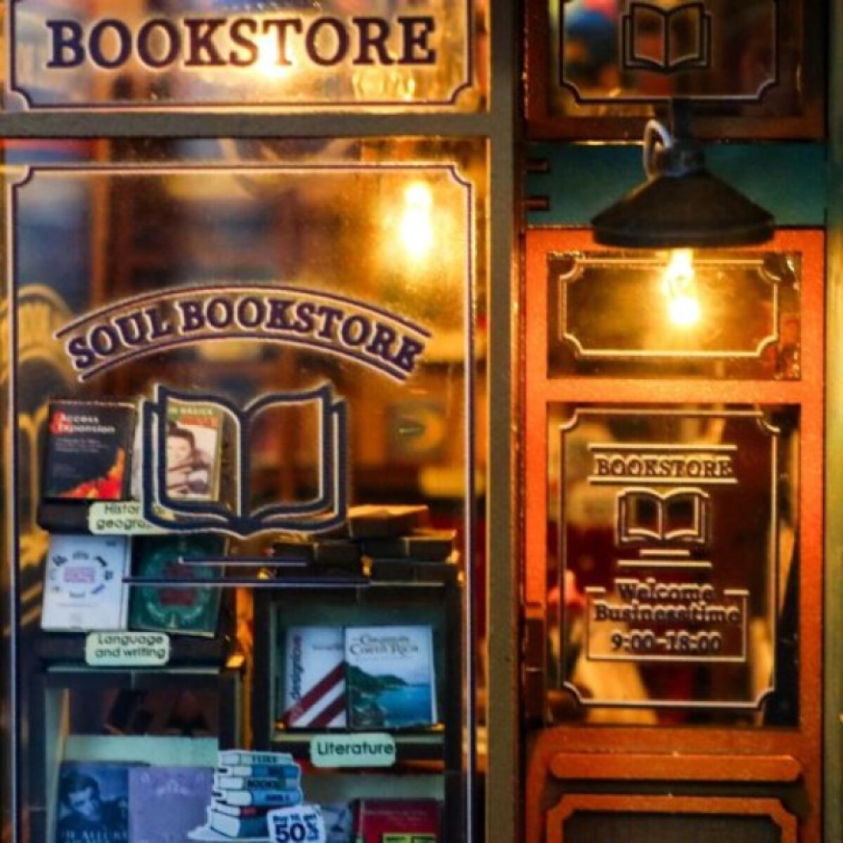 Book Nook sada - Knihkupectví duší