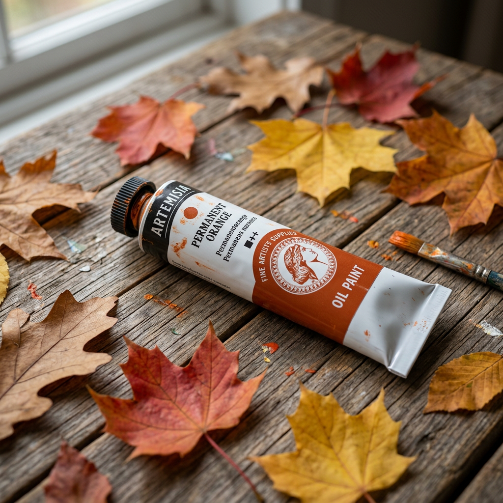 Olejová barva ARTEMISIA 20 ml permanent oranžová