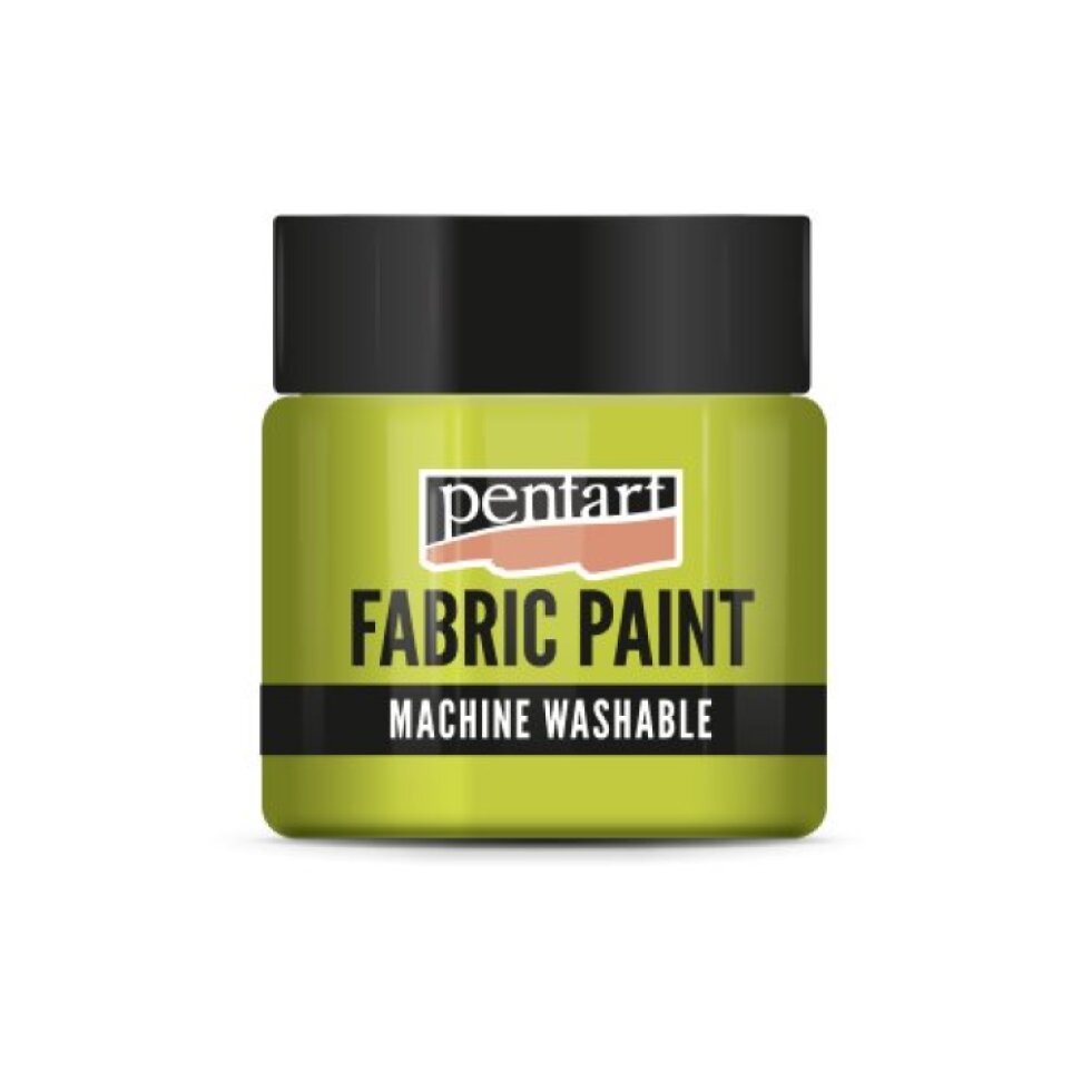 Barva na světlý a tmavý textil PENTART 50 ml JABLEČNÁ ZELENÁ