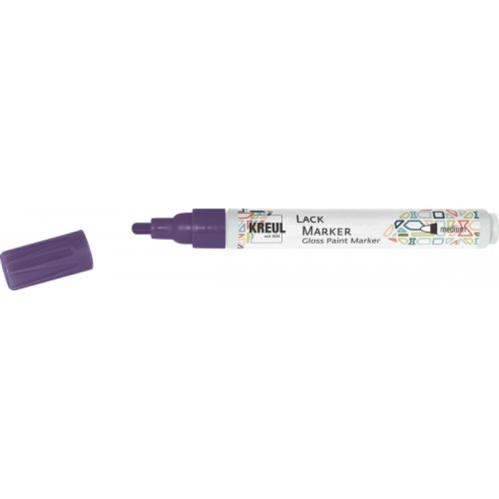 Lakový popisovač KREUL medium FIALOVÁ