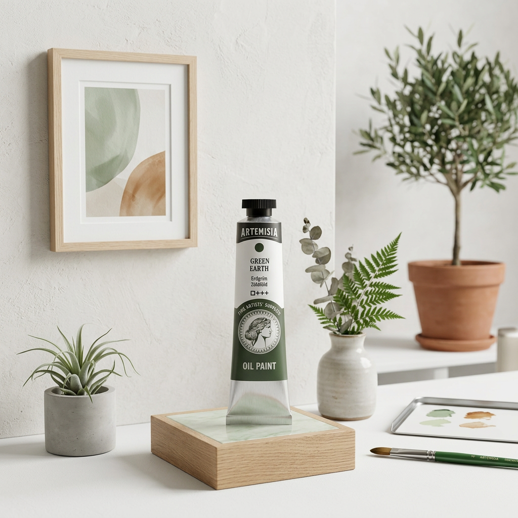 Olejová barva ARTEMISIA 20 ml green earth