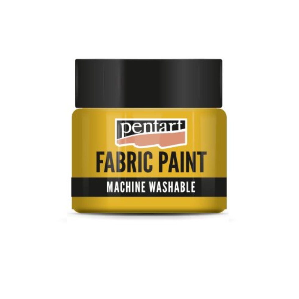 Barva na textil PENTART 30 ml SVÍTÍCÍ VE TMĚ ORANŽOVÁ