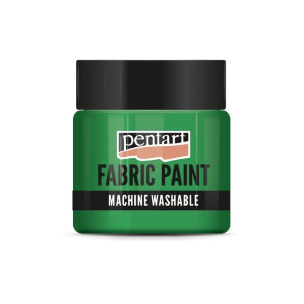 Barva na světlý a tmavý textil PENTART 50 ml ZELENÁ