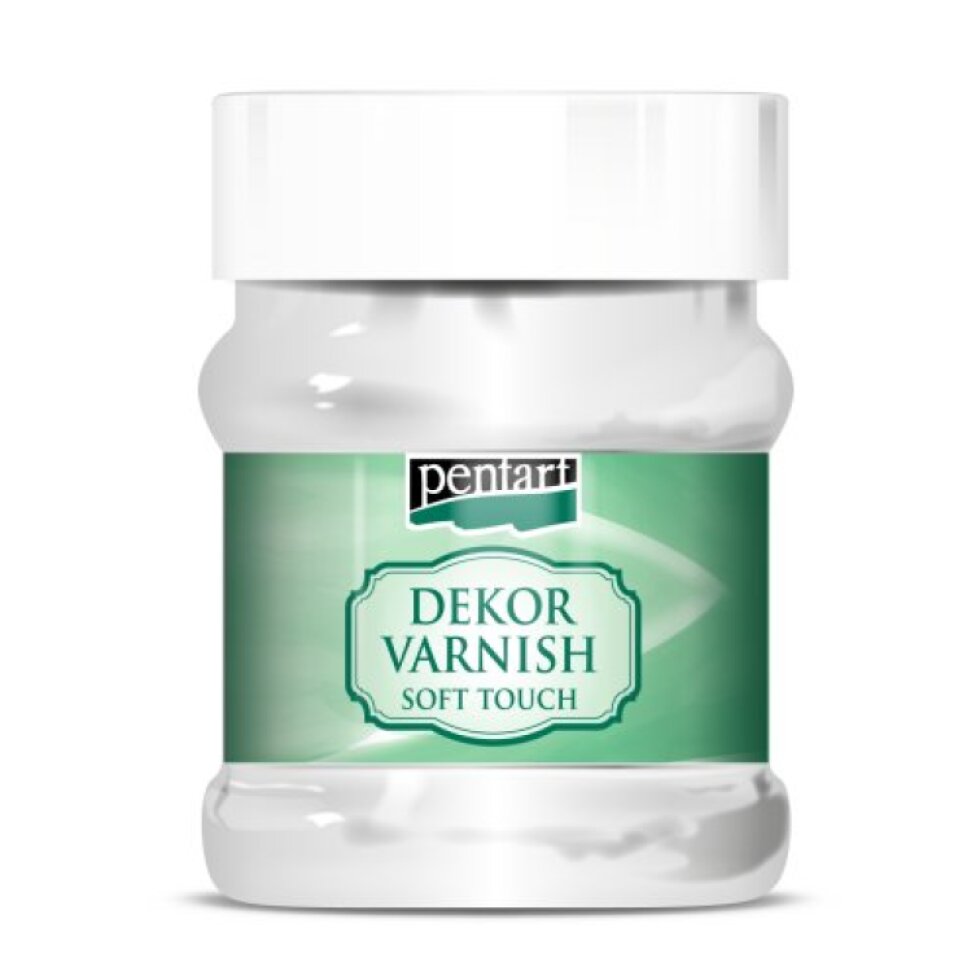 Lak dekorační soft touch PENTART 230 ml