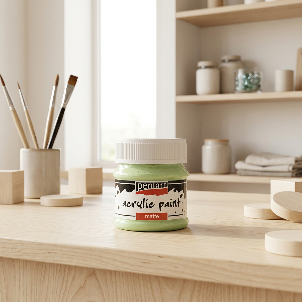 Akrylová barva matná PENTART 50 ml MOJITO ZELENÁ