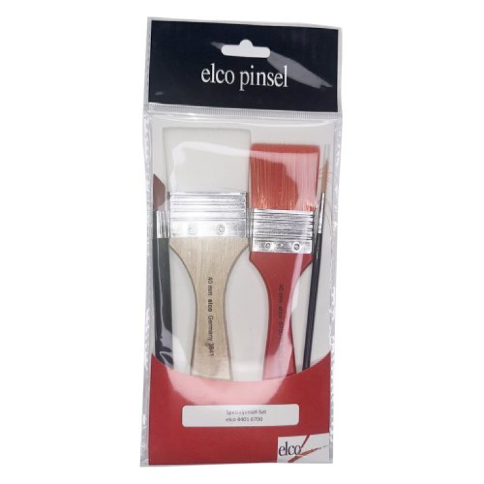 Sada štětců ELCO PINSEL - speciální - 4 ks