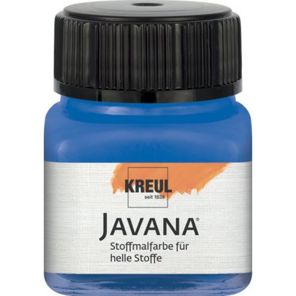 Sada barev na světlý textil JAVANA 6 x 20 ml - Základní