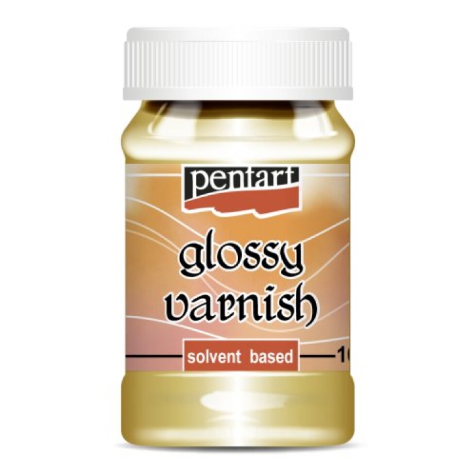 Lesklý lak na bázi rozpouštědla PENTART 100 ml