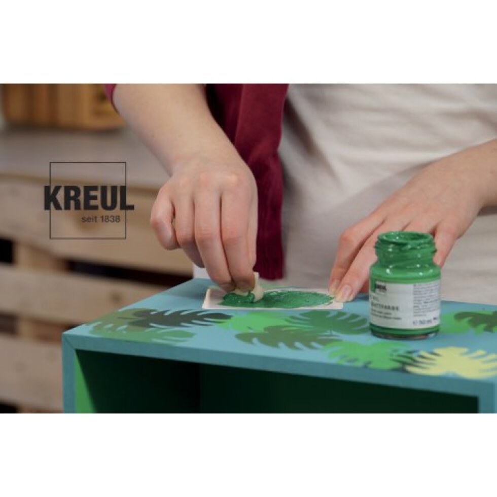 Akrylová barva matná KREUL 50 ml BRILANTNÍ ČERVENÁ