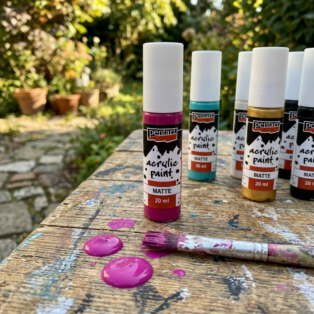Akrylová barva matná PENTART 20 ml MAGENTA