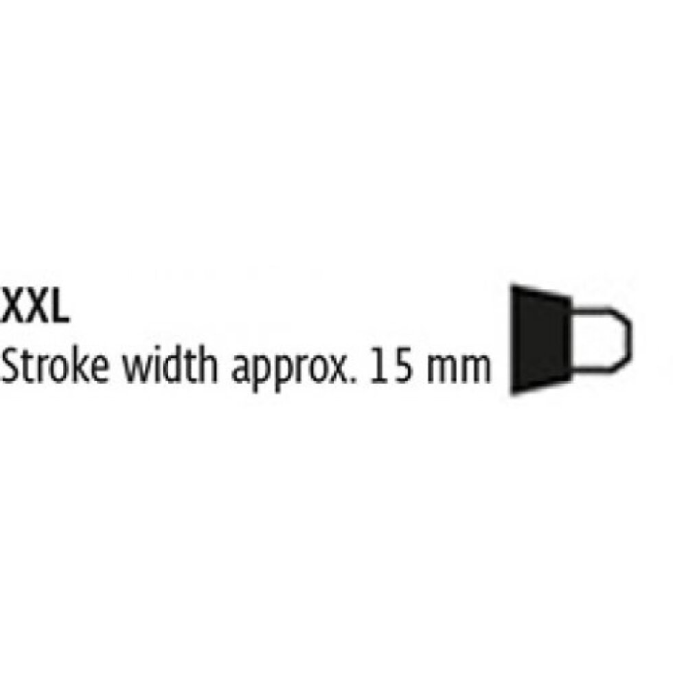 Akrylový fix TRITON KREUL XXL BÍLÁ